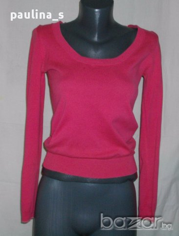 Уникален памучен пуловер "Zara" / унисайз , снимка 1 - Блузи с дълъг ръкав и пуловери - 17718447