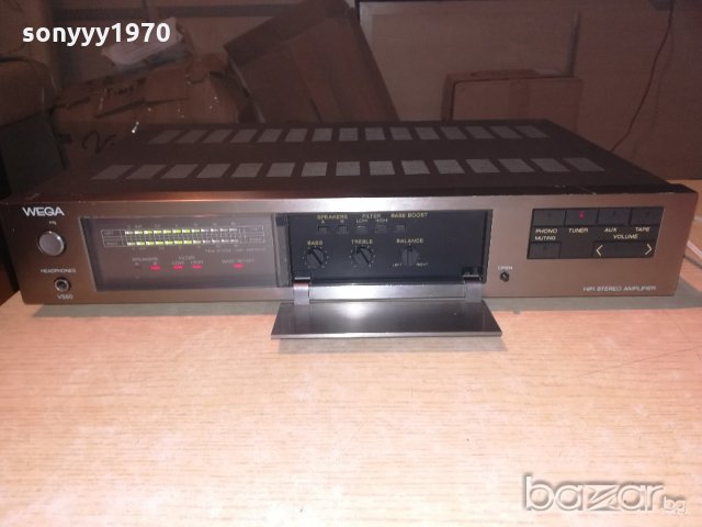 wega hifi amplifier-made in west germany-внос швеицария, снимка 2 - Ресийвъри, усилватели, смесителни пултове - 20265087