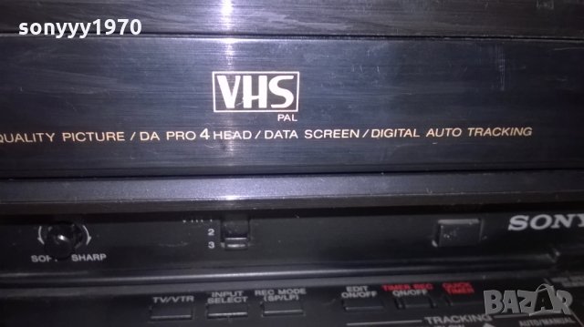 sony slv-373vp video recorder-made in france-внос швеицария, снимка 11 - Плейъри, домашно кино, прожектори - 24058660