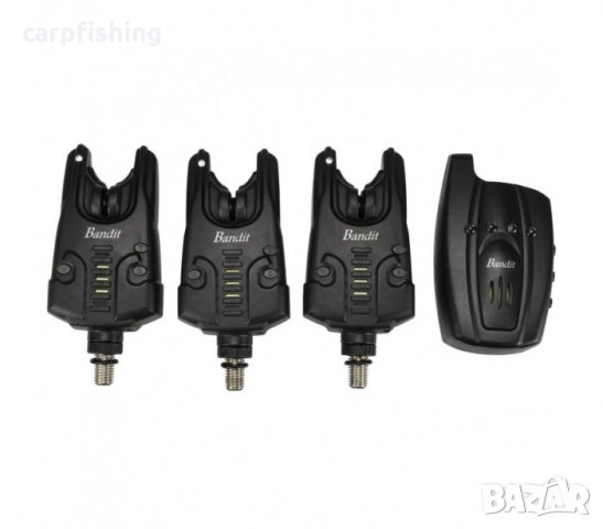 Промо Комплект сигнализатори X2 Bandit Remote 3+1, снимка 2 - Такъми - 20981602