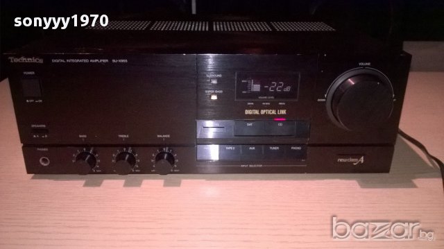 ПОРЪЧАН-technics su-x955-stereo amplifier-370watts, снимка 4 - Ресийвъри, усилватели, смесителни пултове - 12277483