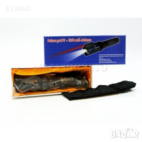 Електрошок С LED Фенер И Лазер FT-1298, снимка 10 - Друга електроника - 21637129