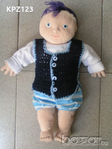 Кукла от парцали, снимка 2 - Антикварни и старинни предмети - 21172233