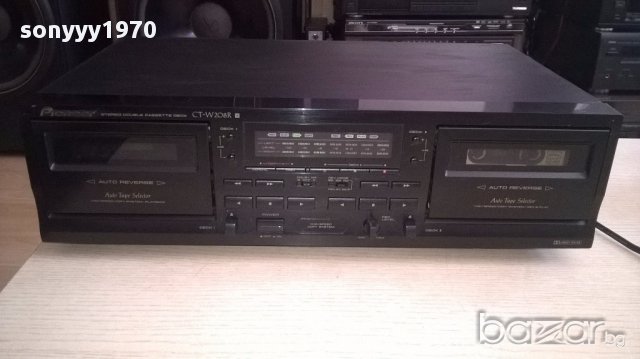 поръчан-Pioneer ct-w208r reverse/dolby bc nr-2 гнезда-внос швеицария, снимка 4 - Ресийвъри, усилватели, смесителни пултове - 15846282