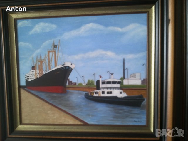 Картина на ленено платно