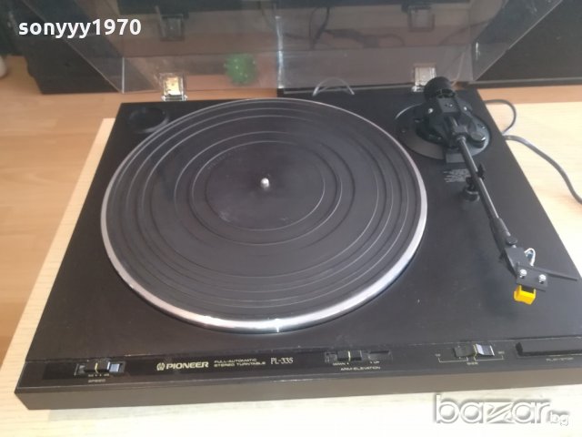 pioneer pl-335-made in japan-грамофон-внос швеицария, снимка 8 - Грамофони - 21154053