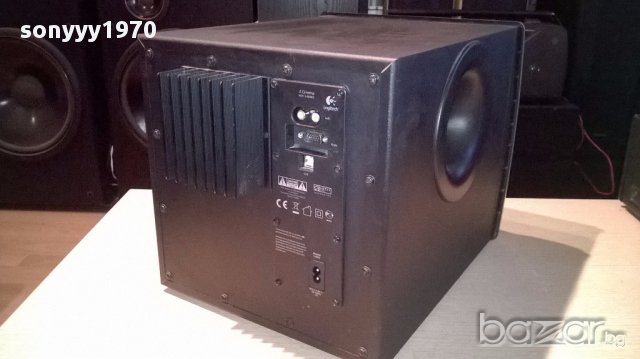 Logitech z cinema-active subwoofer-42/30/30см-внос швеицария, снимка 11 - Ресийвъри, усилватели, смесителни пултове - 14618527