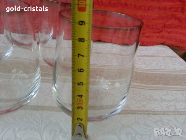 Кристални чаши български кристал, снимка 2 - Чаши - 22989108