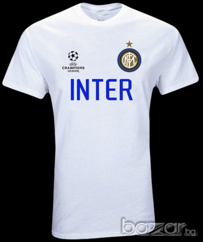Нова Персонализирана Фен Тениска на Интер с Ваше Име и Номер! INTER!