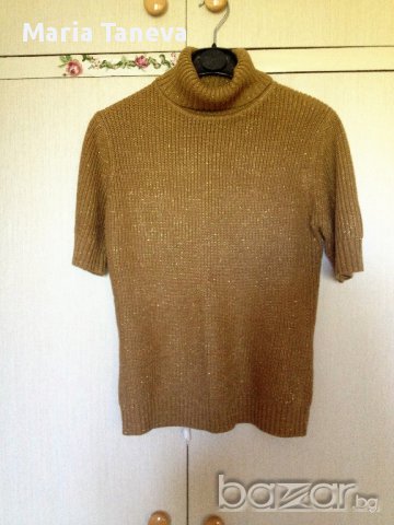 Дамска поло блуза с къс ръкав, снимка 1