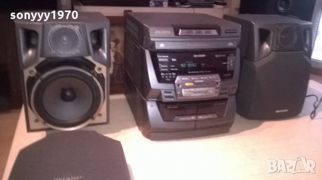 sharp-комплект с тонколони-внос швеицария