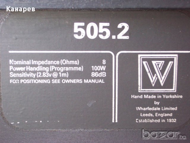 Wharfedale , снимка 2 - Тонколони - 12516986