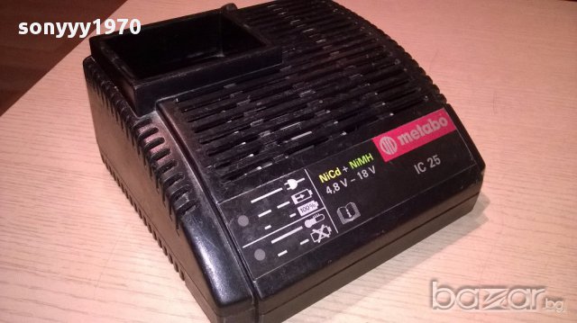 Metabo ic-25/100watt-charger-внос швеицария, снимка 12 - Други инструменти - 14608078
