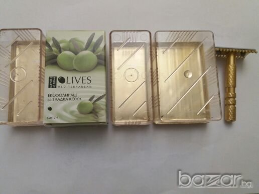 Стар туристически несесер със самобръсначка Soluna., снимка 5 - Други - 20195367