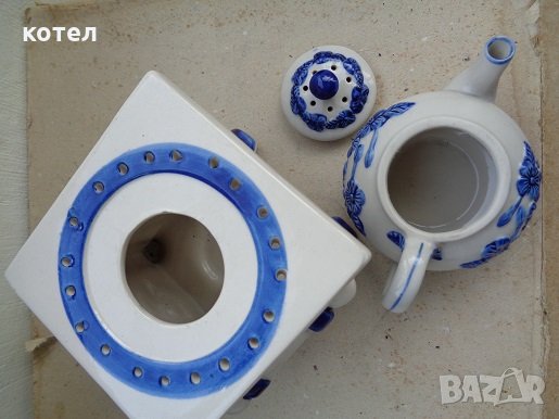 Прекрасна порцеланова композиция , снимка 4 - Антикварни и старинни предмети - 24365797