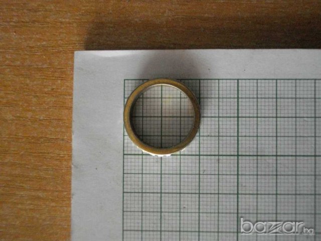 Халка с камъни - имитационна бижутерия, снимка 2 - Пръстени - 8242339