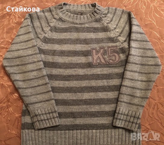 Пуловер - 50% вълна, 50% акрил, снимка 2 - Детски пуловери и жилетки - 24022033