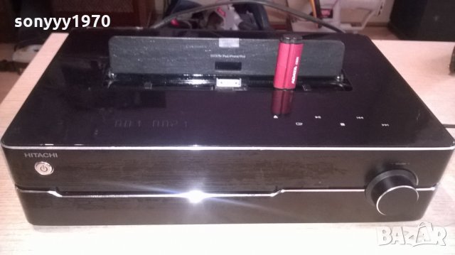 hitachi-receiver-cd-usb-iphone-tuner-внос швеицария