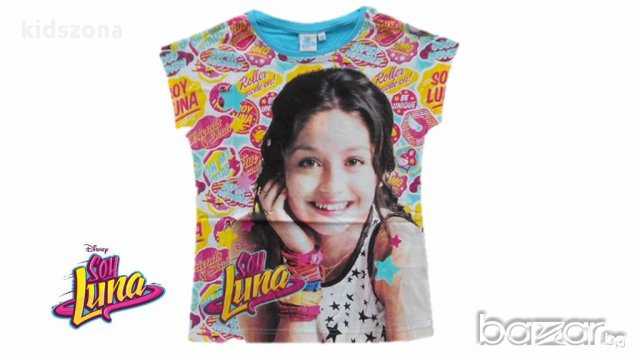 Нова цена! Детска тениска Soy Luna за 7 г. - М1-2, снимка 2 - Детски тениски и потници - 17008532