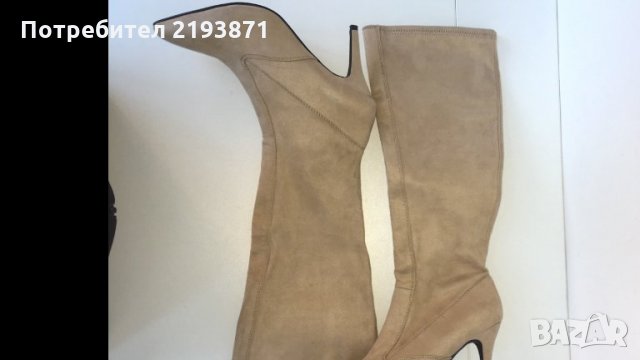 Нови ботуши велурени по крака Anna Field номер 40-41, снимка 4 - Дамски ботуши - 24266719