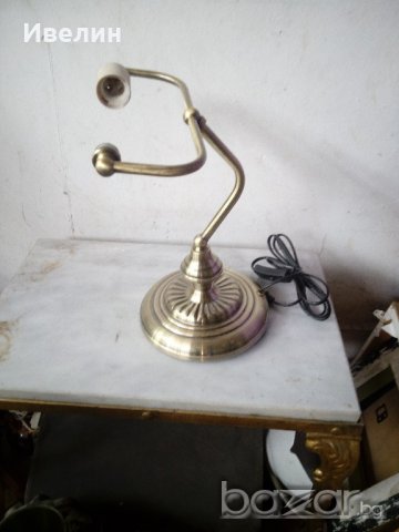 нощна лампа тип банкер, снимка 2 - Настолни лампи - 21443630