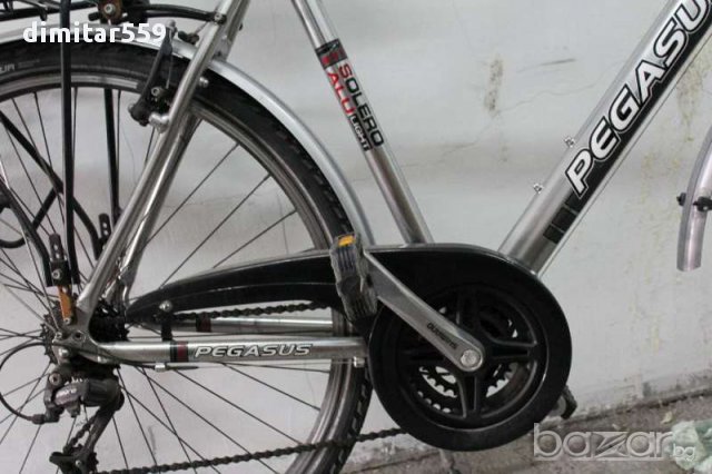 Велосипед лек алуминиев монтаж 28 Pegasus Solero Alu Light, снимка 4 - Велосипеди - 15446460