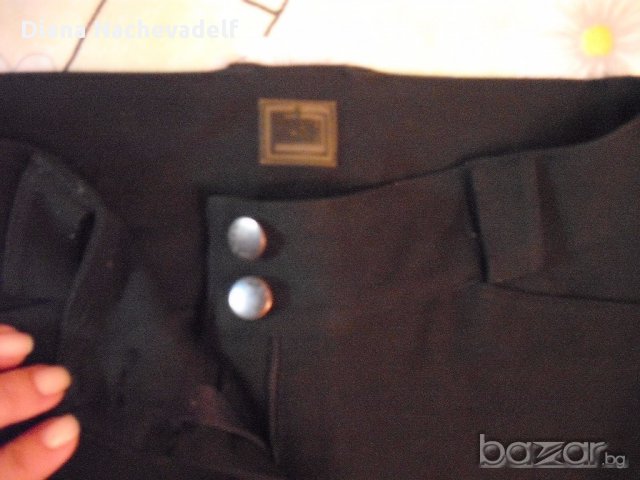 дамски черен панталон, снимка 5 - Панталони - 15563521
