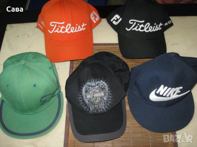 Шапки NIKE, PUMA, HARLEY-DAVIDSON, TITLEIST, снимка 1 - Шапки - 25414486