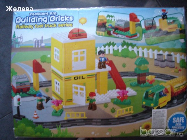 2 бр. конструктори влакчета  с батерии, снимка 2 - Коли, камиони, мотори, писти - 19167011