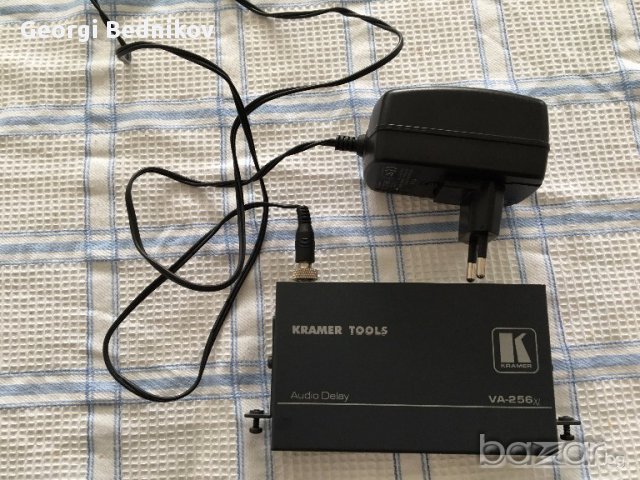 Kramer VA-256XL Balanced Stereo Audio Delay 1ms to 5.4sec, снимка 4 - Аудиосистеми - 16324351