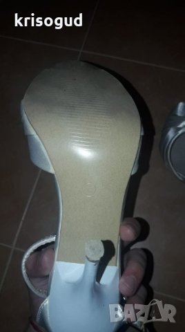 Елегентни официални сатенени обувки, НОВИ! Номер: 38, снимка 11 - Други - 21710799