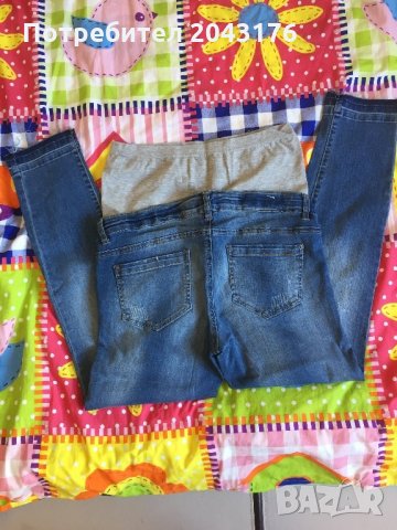 Дънки за бременни, снимка 4 - Дрехи за бременни - 22620966