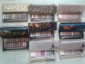 naked urban decay 1 2 3 4 5 6 7 8 палитра сенки 12 / 24 цвята накед  грим, снимка 2