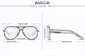BARCUR Original Слънчеви очила - Unisex, снимка 3