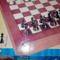 Шах в стилна дървена кутия., снимка 4 - Шах и табла - 20443111
