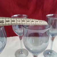 Ретро стъклени чаши за вино , снимка 8 - Антикварни и старинни предмети - 19796166