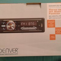 Радио за кола DENVER CAU 439BT с USB/SD, MP3, Bluetooth - нови с гаранция!, снимка 9 - Караоке - 17767790