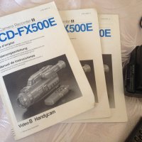 SONY Wintage Video Camera Recorder CCD-FX500E, чанта и аксесоари, снимка 6 - Камери - 20874476