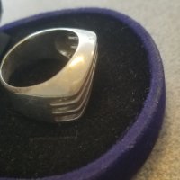 Сребърен пръстен-7,69гр/925, снимка 8 - Пръстени - 25249604