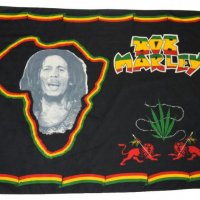 Bob Marley голям шал постер, снимка 2 - Шапки - 23449718
