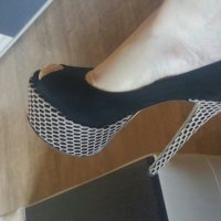 Уникални обувки от естествена кожа,  велур, снимка 1 - Дамски обувки на ток - 22648741