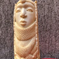 Слонова кост Цар и царица, снимка 5 - Антикварни и старинни предмети - 22889547