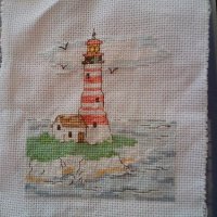 Фар/Lighthouse -11/12, снимка 2 - Гоблени - 25511683