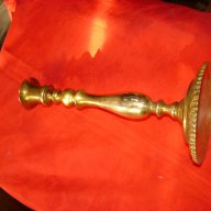 Страхотен бронзово месингов свещник Свастики , снимка 6 - Антикварни и старинни предмети - 17737358