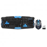 геймърска безжична клавиатура и мишка HK8100, снимка 4 - Геймърски - 23448974