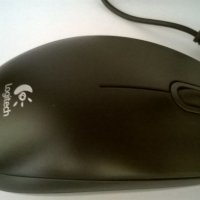 Нова мишка Logitech B100 на USB, снимка 2 - Клавиатури и мишки - 22183585