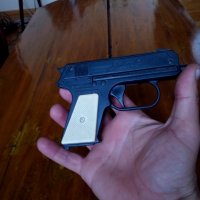Стара играчка пистолет #5, снимка 5 - Антикварни и старинни предмети - 25078576