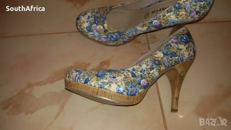 Обувки на цветя Tamaris, снимка 1