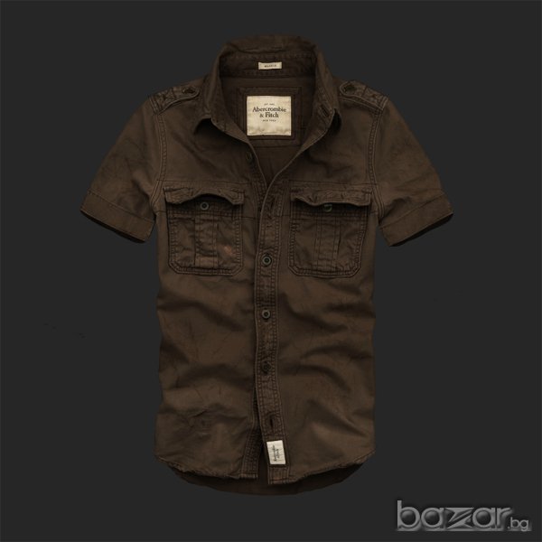 Abercrombie & Fitch A&F Мъжка риза size L, снимка 1
