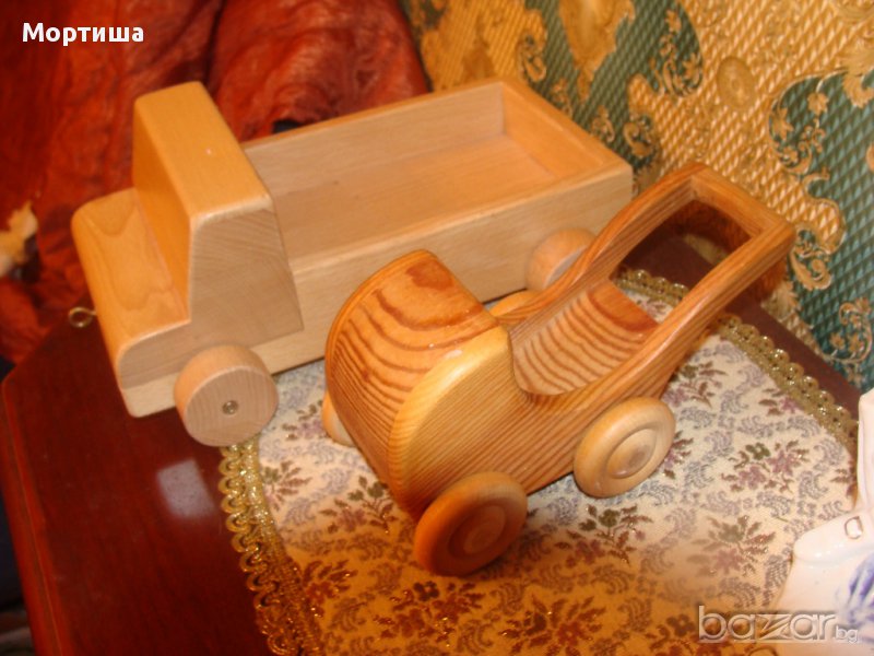  Масивни дървени детски играчки , снимка 1